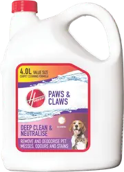 Hoover Paws & Claws Carpet Solution 4L