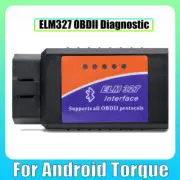 16PIN ELM327 OBDII Car Scanner Code Reader Tool Diagnostic Interface For Android