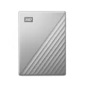 O-Western Digital WD 2TB My Passport Ultra USB Type-C External Hard Drive Silver