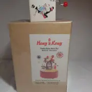 Two Vtg. Hand Cranked Music Box From Japan Double Rotate Music Box From China