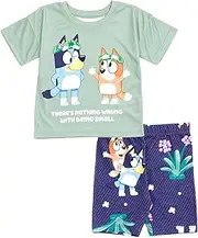 [Bluey] Bingo Girls T-Shirt and Shorts Outfit Set Toddler to Big Kid