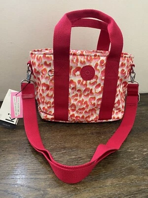 Kipling Minta Printed Shoulder Bag Latin Cheetah New With Tags KI5647 6LX NWT