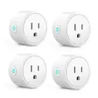 Govee Smart Plug, WiFi Plugs Work with Alexa & Google Assistant, 4 Pack