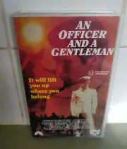 AN OFFICER AND A GENTLEMAN - RICHARD GERE FACTORY SEALED AUSTRALIAN RELEASE VHS