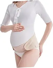 BESTYASH Maternity Support Belt for Pregnancy Adjustable Breathable Belly Band for Lower Back and Relief Skin-friendly for Expecting Mothers
