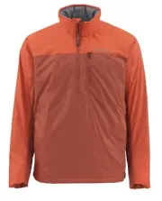 Simms Fishing Midstream Insulated Pull-over Orange Mens Large Primaloft NEW