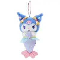 在飛比找momo購物網優惠-【SANRIO 三麗鷗】美人魚系列 人魚裝扮造型玩偶吊鍊 酷