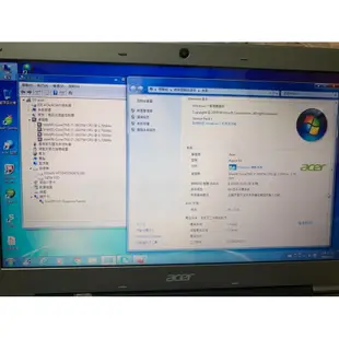 宏碁 蜂鳥筆電 Acer S3-951 四核 i7-2637M 4G 500G Win7