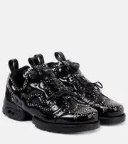 [Noir Kei Ninomiya] Noir Kei Ninomiya Studded brogue sneakers UK 7 black
