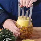 Pineapple Peeler Cutter Ananas Meat Extractor Cut Corer Knife Slicer Fruit Tools