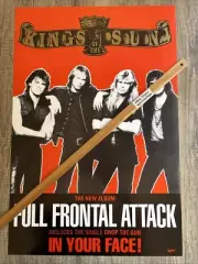 VINTAGE POSTER: KINGS OF THE SUN Full Frontal Attk Original InStore Promo (1990)