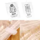 Storage Bag Curtains Duvets Hanging Bag Store Blankets Vacuum Storage Bags