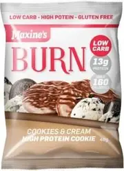 Maxine's Burn Cookie Cookies & Cream G/F 12x40g