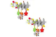 2PK Benbat Dazzle Spiral Baby Infant 0m+ Stroller Bouncers Hanging Car Seat Toy
