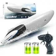 2.4GHz Remote Control Boat with Innovative Hull Double-Sided Driving D