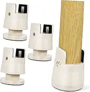 Bed Frame Risers 4pcs Table Leg Extenders Furniture Lifter Adjustable Height Wide Range Easy to Install