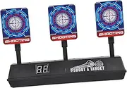Targets for Toy Guns - Electric Scoring Auto Reset Digital Target - Digital Targets for Foam Dart Toy Guns