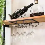 Under Cabinet Wine Glass Stemware Rack Holder Hanger Free shipping worrld wide