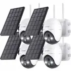ieGeek 5MP Solar Security Camera System Wireless Home WiFi Outdoor Night Vision