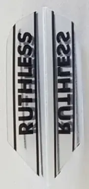 Ruthless Clear Slim Dart Flights - 5 Sets