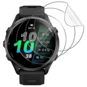 3Pcs For Garmin Forerunner 970 TPU Watch Screen Protector 3D Edge Anti Scratch Hydrogel Film