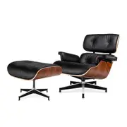Rosewood Eames Lounge Chair and Ottoman Set Home Office Sofa Chair Swivel Recline Chair Replica Furniture