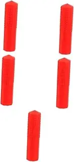 SHINEOFI 5pcs Eraser Caps for Boys and Girls Pencil Topper Holder Sensory Toys Silicone Chew Toys Pencil Cap Anti Chewing Bright Colors