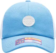 Manchester City 'Ace' Trucker Adjustable Soccer Hat (Light Blue/White)