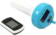 KITANDOVE Water Temperature Monitor Floating Thermometer for Wireless Digital Indoor/Outdoor Use Easy to Install