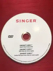 Singer Curvy Quick Start Guide DVD New