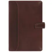 Filofax Lockwood Personal Organiser Diary Planner Stationery Leather Garnet