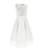 satin skirt set 9Y,S,12Y,10Y White