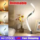 LED Spiral Table Desk Lamp Dimmable Bedside Reading Lamp Bedroom Night Light AU