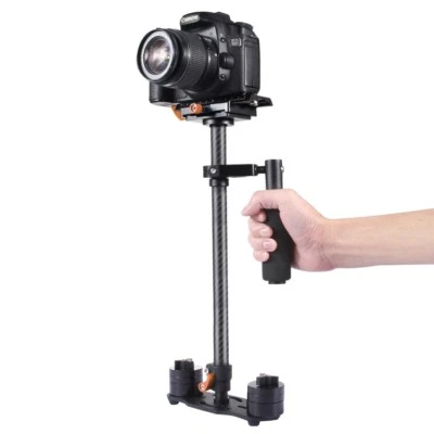 YELANGU S60T Carbon Fiber Handheld Steady Stabilizer for DSLR Canon EOS 5D2/3