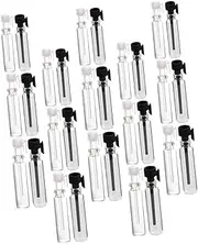 SAFIGLE 90Pcs Transparent Glass Dropper Bottles for Essential Oils Aromatherapy DIY Blends Includes for Crafting Experiments and Convenient Dispensing