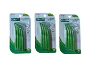 GUM Proxabrush Go-Betweens Angle Cleaners Dental Tight Sunstar 3 - 4 Packs 874