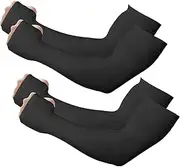 Kinwor Arm Sleeves for Men & Women, UPF 50 Cooling Compression Sleeves to Cover Arms, UV Sun Protection Arm Sleeves