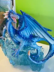 RARE MYTHS & LEGENDS NIB BY W.U. 2001 #1403 Figurine Blue Fire Dragon
