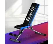 Everfit Weight Bench Adjustable FID Bench Press Home Gym 330kg Capacity