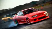 Cars vehicles nissan skyline Desk Mat Stitched