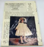 The Carlisle Collection Sewing Pattern for Sarah #CC-127 Mold by Doll Artworks