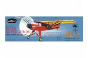 Guillows Piper Super Cub 508mm WS BalsaModel Kit Free Flt/Pwrd/Static