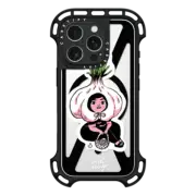 iPhone 16 Pro Ultra Bounce Case MagSafe Compatible Garlic Girl By Mel Stringer