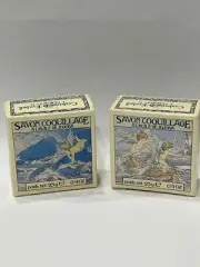 Vintage 1980 CRABTREE & EVELYN Sea Shell Soap WithJojoba Oil Set Of 2 25g/0.9 oz