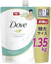 Dove Body Soap, Sensitive Mild Body Wash, Refill, 4.8 oz (1,350 g)