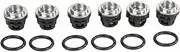 Erie Tools 15 mm Pump Check Valve Kit fitsEPW-1506-5A, EPW-3WZ-1509A, EPW-1510A, EPW-3WZ-1512A, and EPW-3WZ-1509C5 Pumps