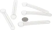 1/8 Teaspoon (TSP) 0.625 CC (A Pinch) Measuring Scoops (Spoons) for Powders, Supplements, and Granular Materials - Fitpowders (100)