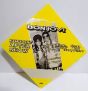 Bon Jovi Backstage Pass Original 1995 Original Here There and Everywhere Yellow