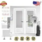 100% Blackout Roller Shade - Triple Layer UV Protect Curtain, 30"Wx80"L Light...