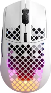 Aerox 3 Wireless - Holey RGB Gaming Mouse - Ultra-Lightweight Water Resistant De